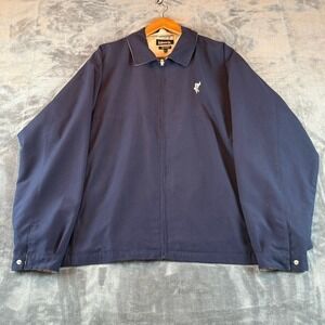 Ashworth Men's Jacket Size XL Golf, Tennis, Navy & Cream Excellent Condition